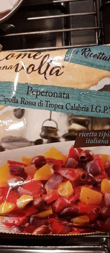 Peperonata con cipolla rossa di Tropea