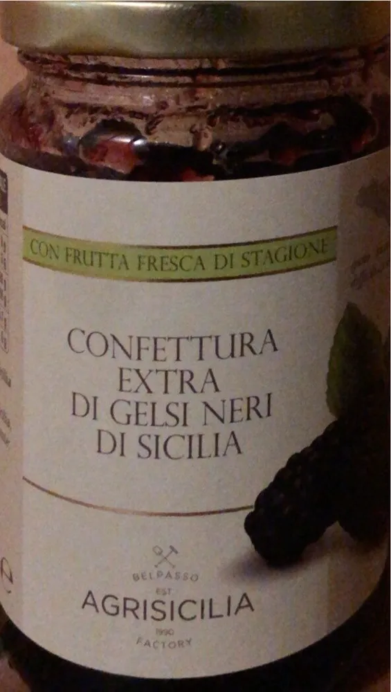 Confettura extra di gelsi neri di Sicilia