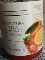 Confettura extra di arance e fragole