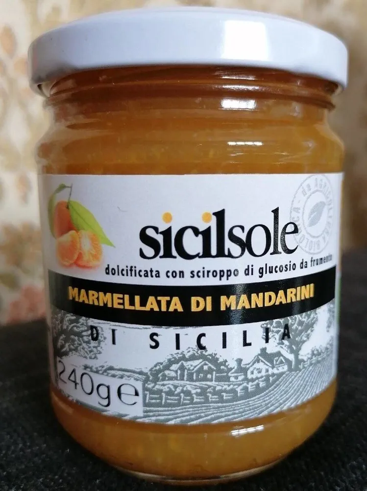 Marmellata di mandarini di sicilia