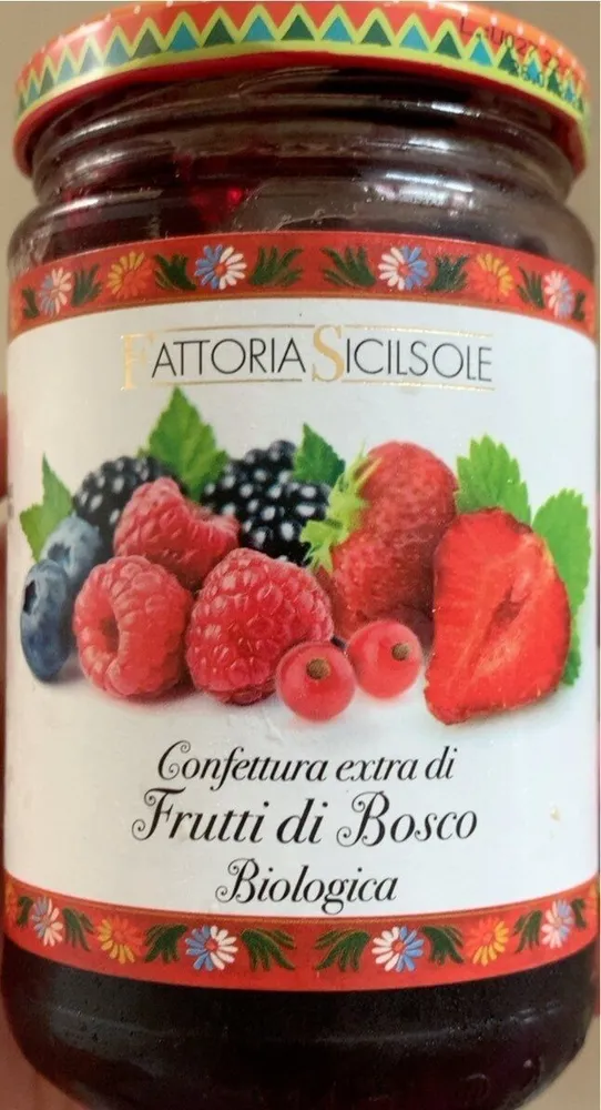 Confettura extra di frutti di bosco