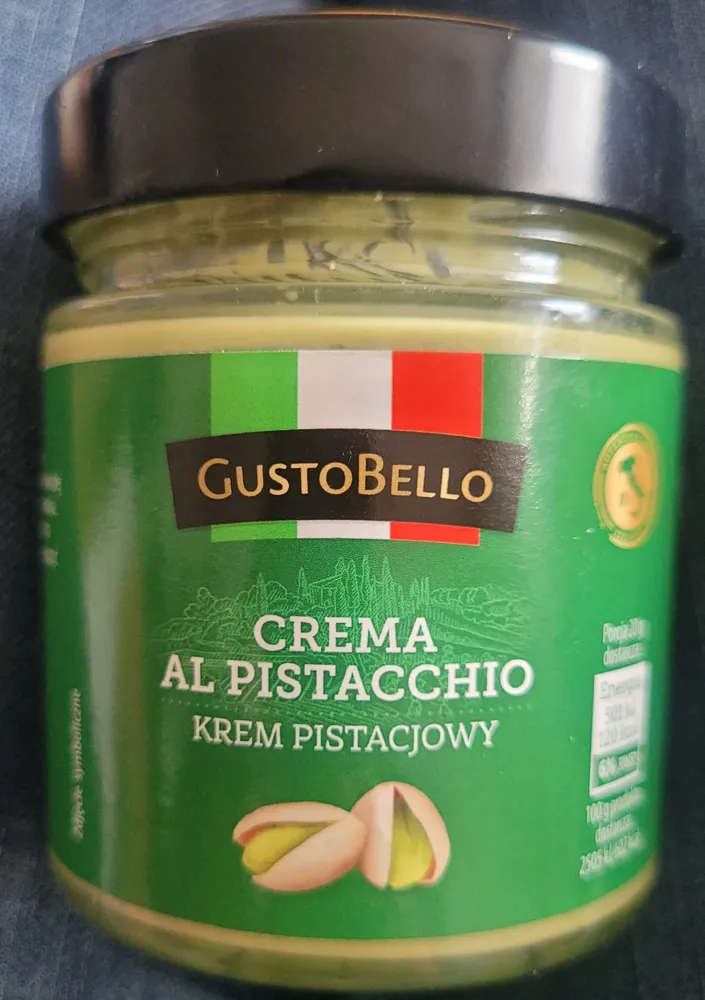 Krem pistacjowy