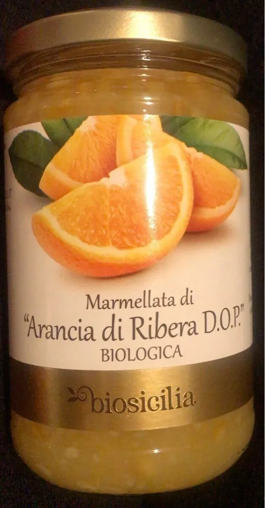 Marmellata di arancia di ribera dop
