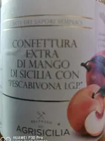 Confettura extra di mango di Sicilia con "Pescabivona I.G.P"