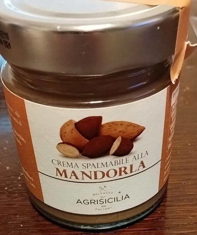 Crema spalmabile alla Mandorla
