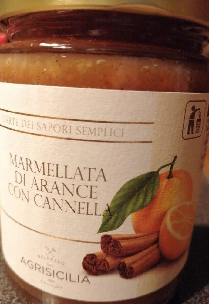 Marmellata Di Arance Con cannella