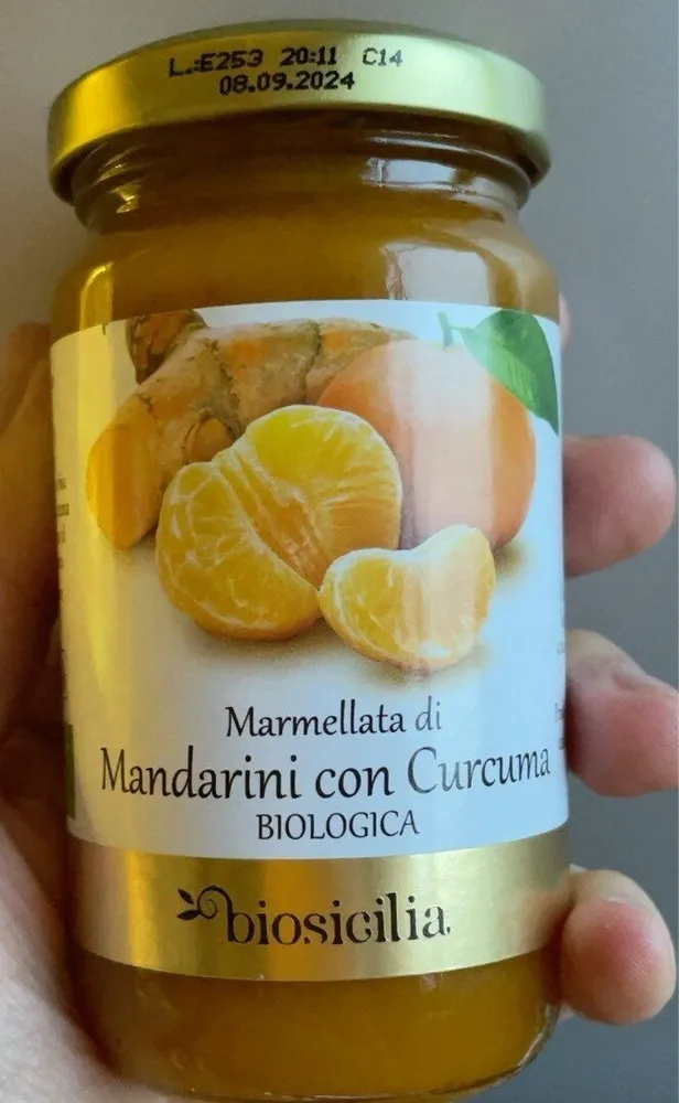 Marmellata di mandarini con curcuma