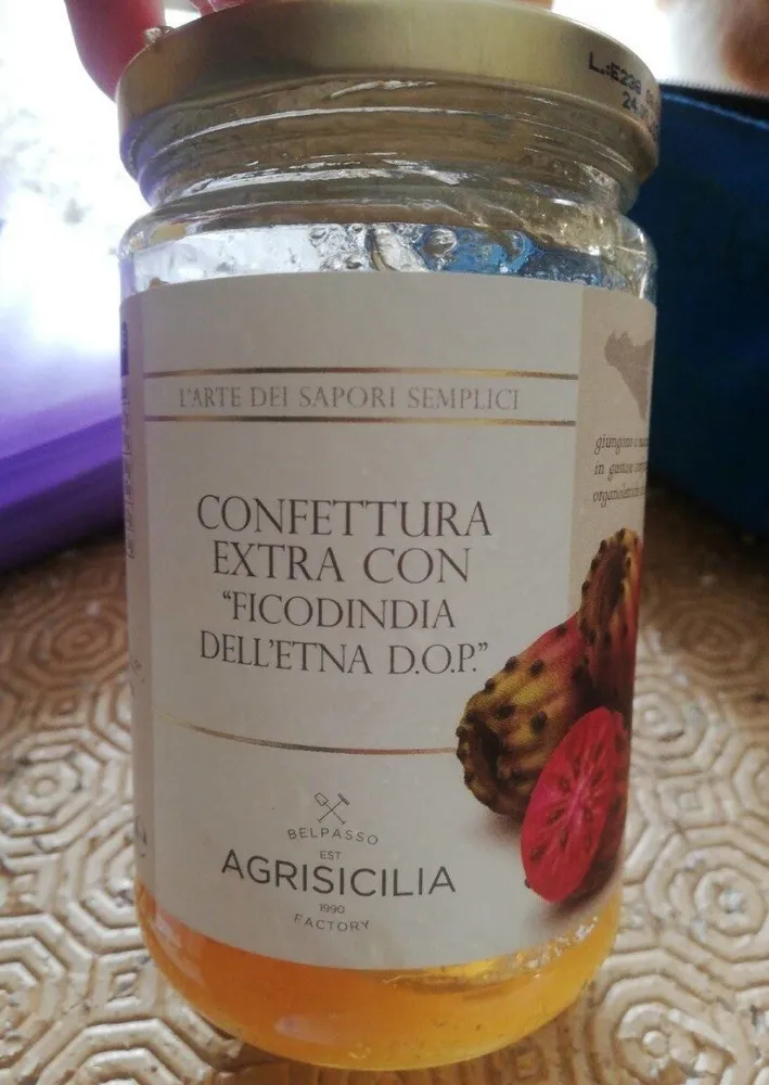 Confettura extra con ficodindia dell'etna D.O.P.