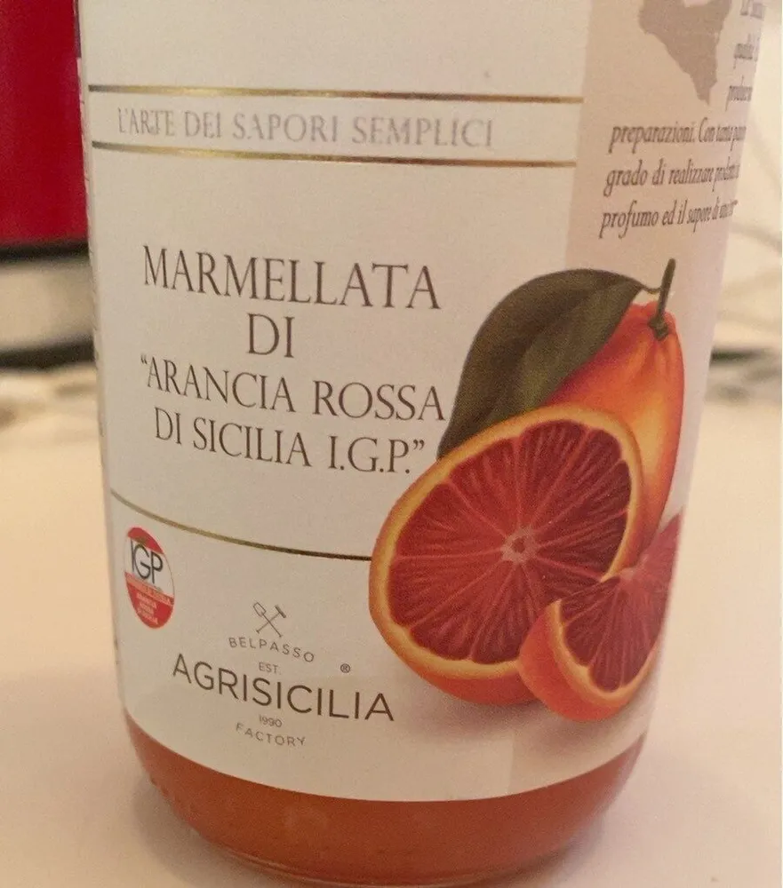 Marmelade orange sanguine de sicile
