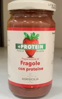 Preparazione di fragola con proteine