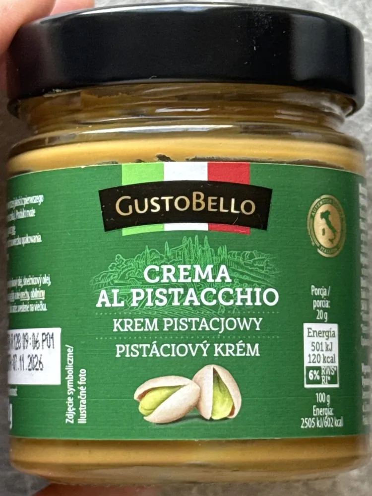 Krem Pistacjowy