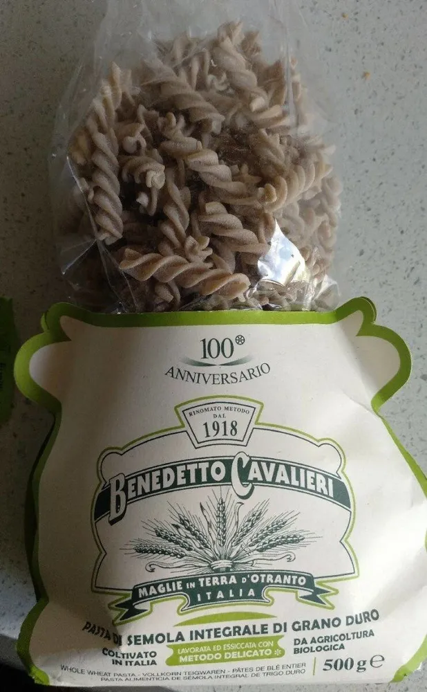Pasta di Sémola integrale di grano duro