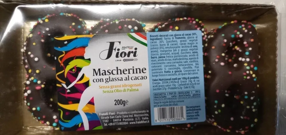Mascherina al cacao