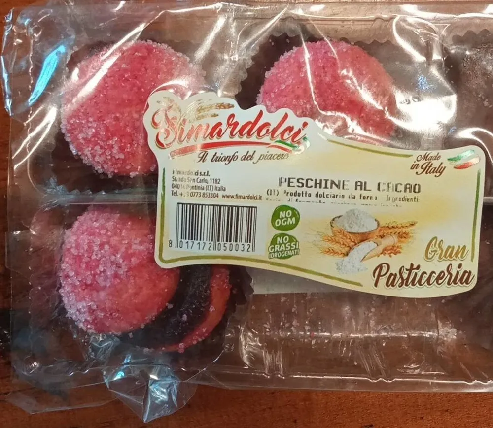 Peschine al cacao