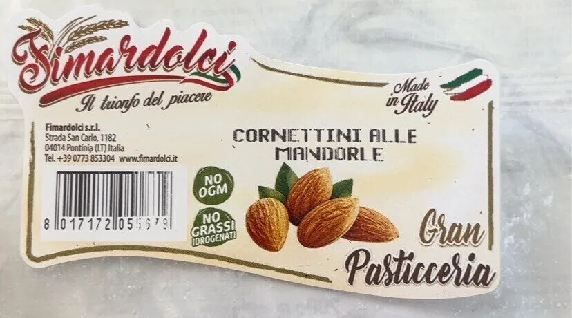 Cornettini alle mandorele