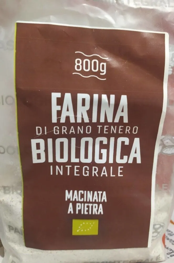 Farina di grano tenero biologica integrale