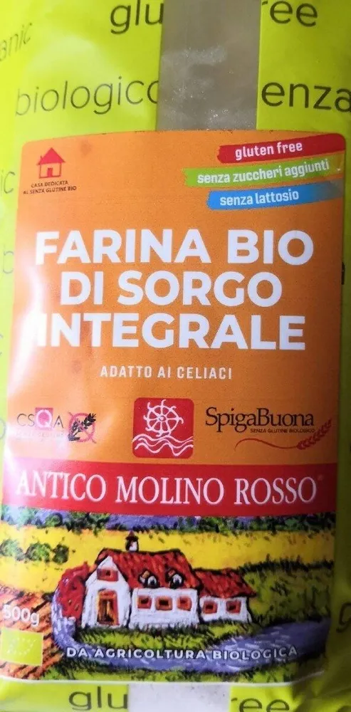 Farina di sorgo integrale bio
