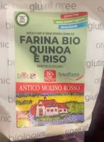 Miscela bio di farina integrale di quinoa e farina di riso