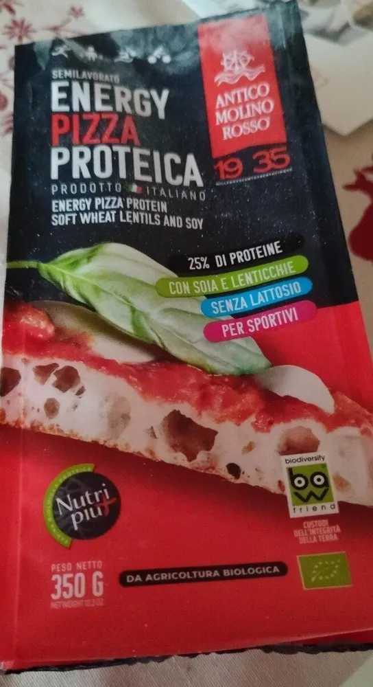 Energy pizza proteica