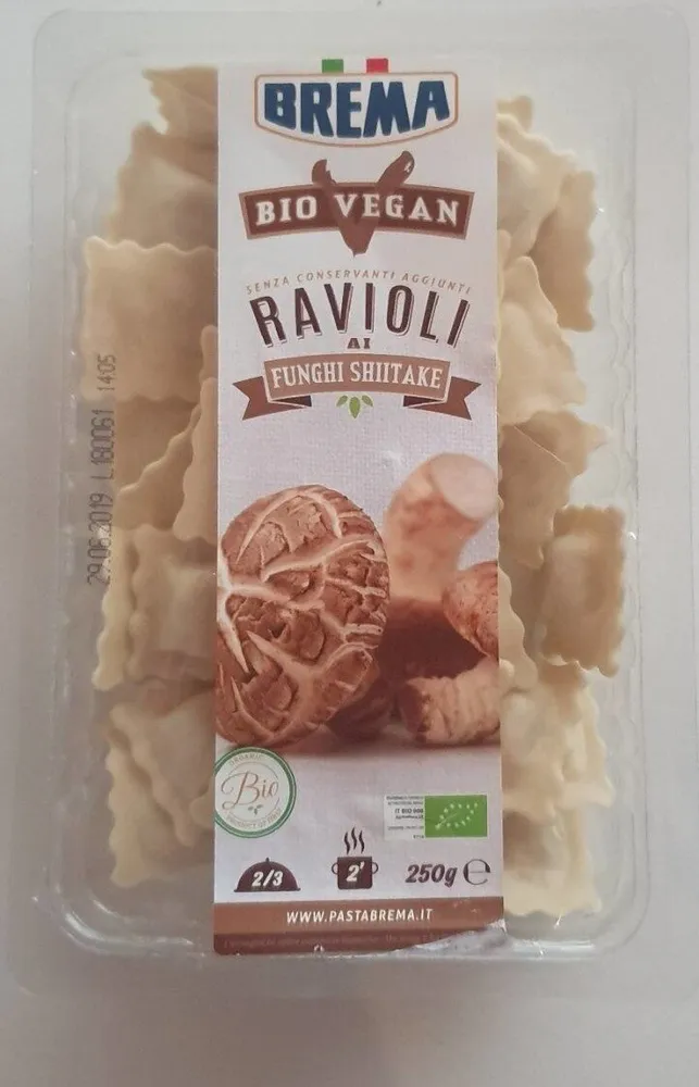 Ravioli funghi shiitake