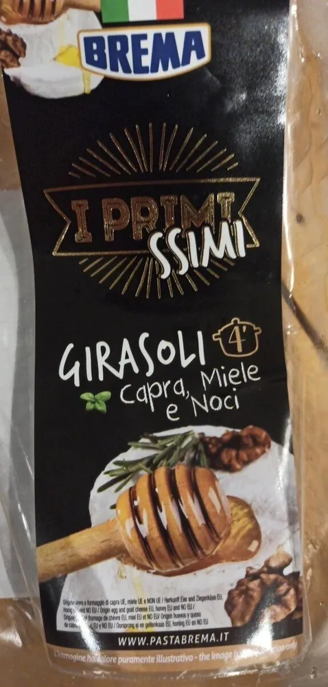 Girasoli capra miele e noci