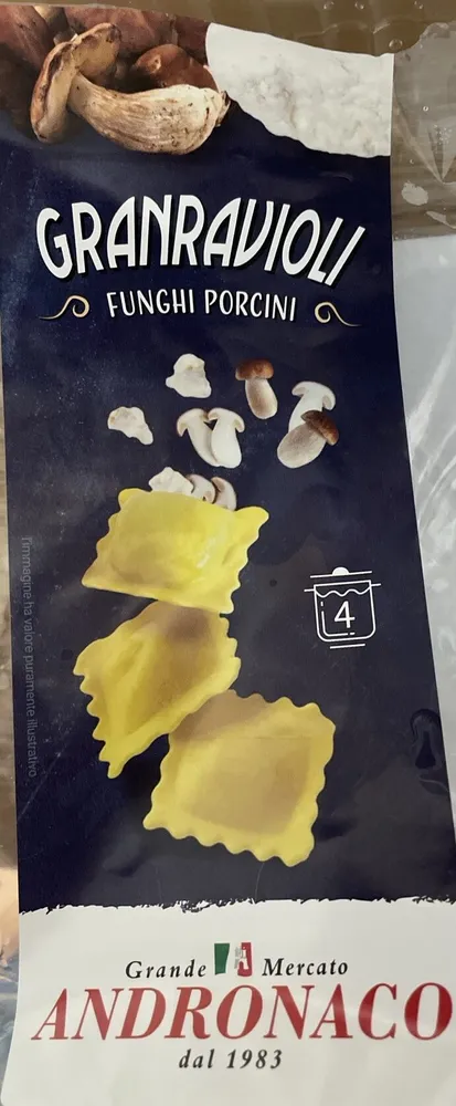 Granravioli Funghi Porcini