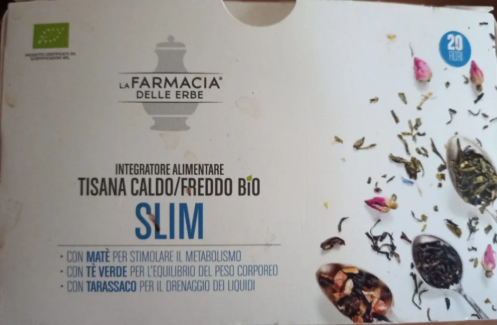 Tisana caldo/freddo Bio SLIM