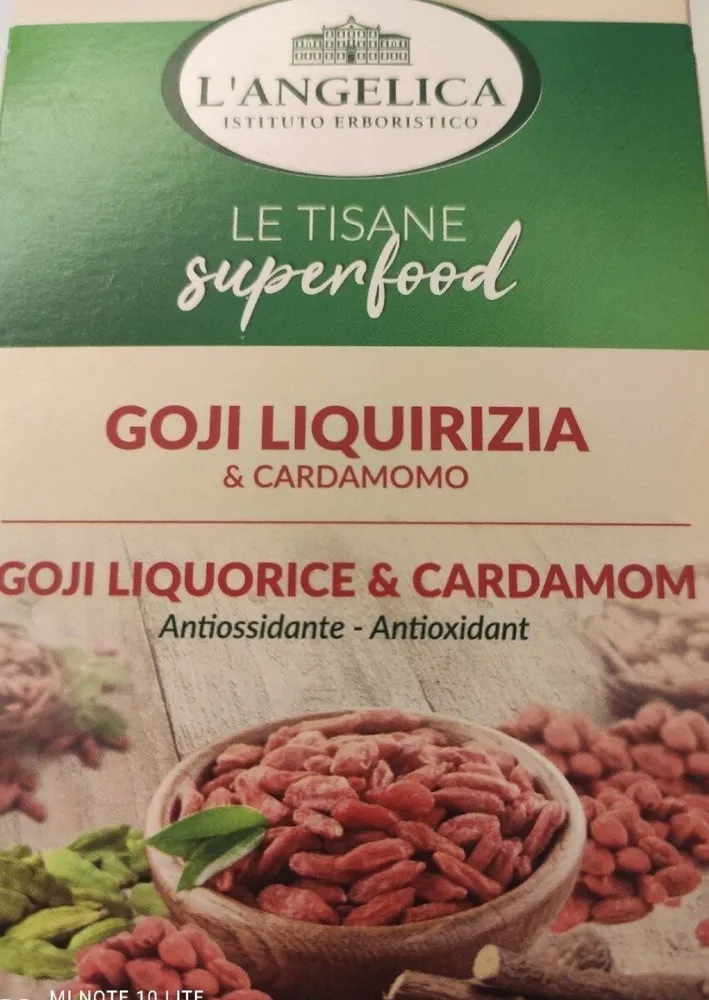 Tisana Goji liquirizia & cardamomo