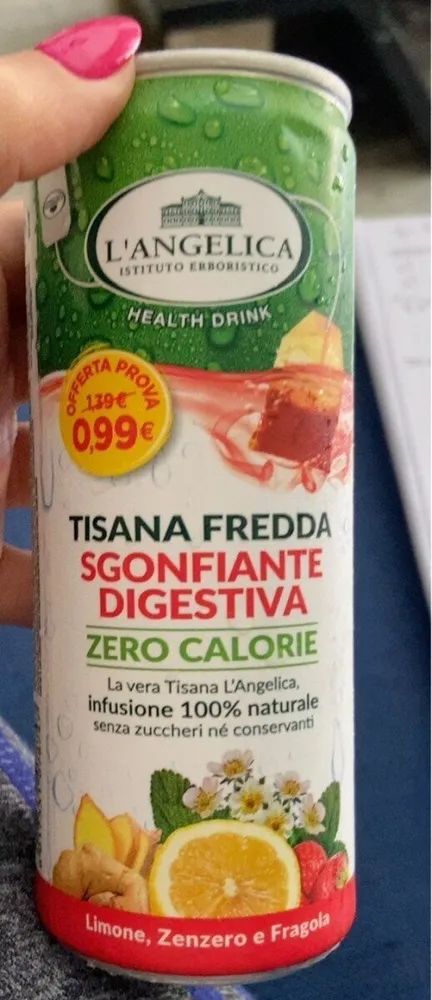 Tisana fredda sgonfiante digestiva