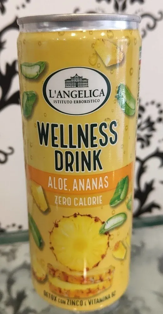 Wellness drink aloe e ananas