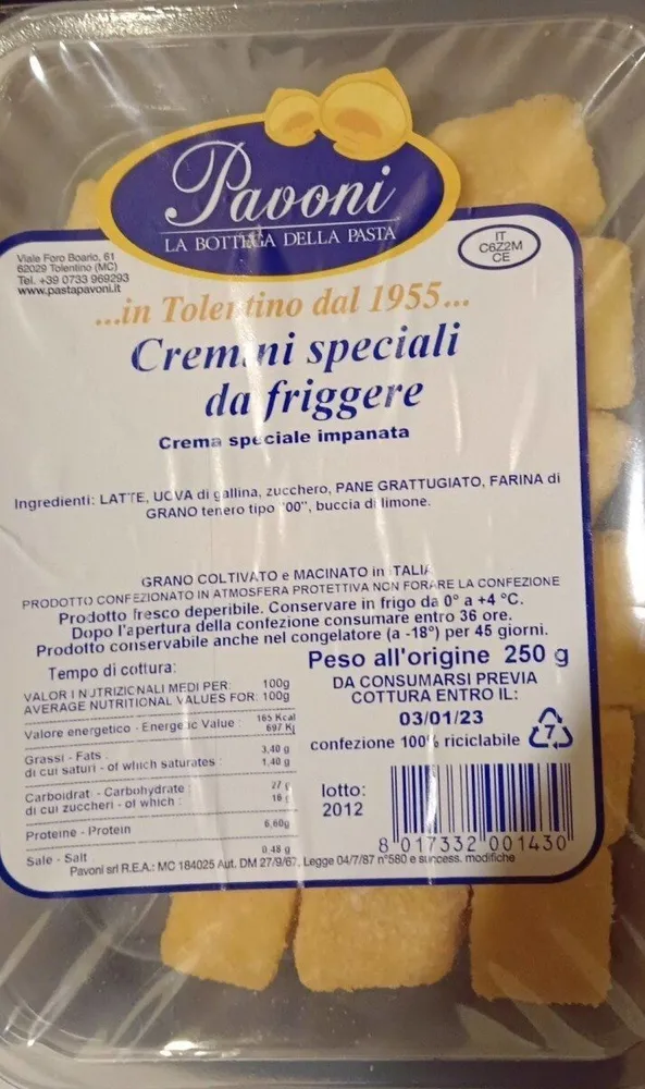 Cremini speciali da friggere