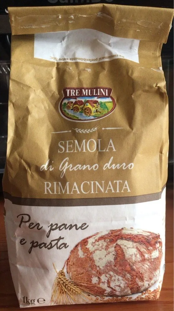Semola di grano duro rimacinata