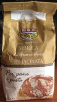 Semola di grano duro rimacinata
