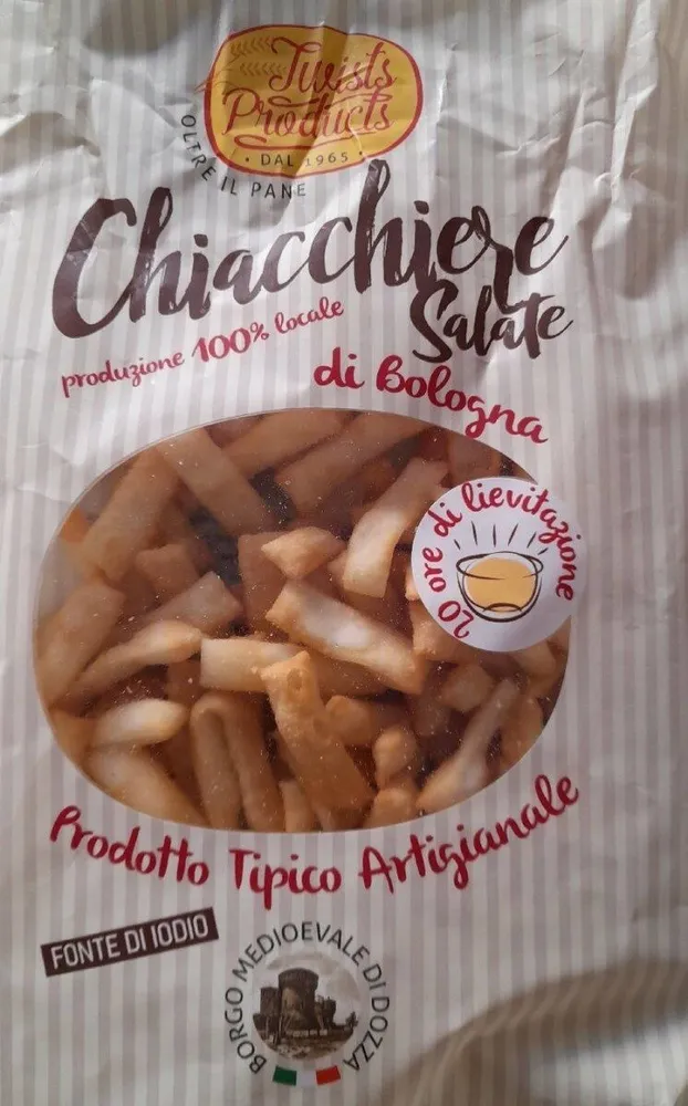 Chiacchiere salate di Bologna
