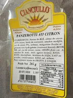 Panzerotti au citron