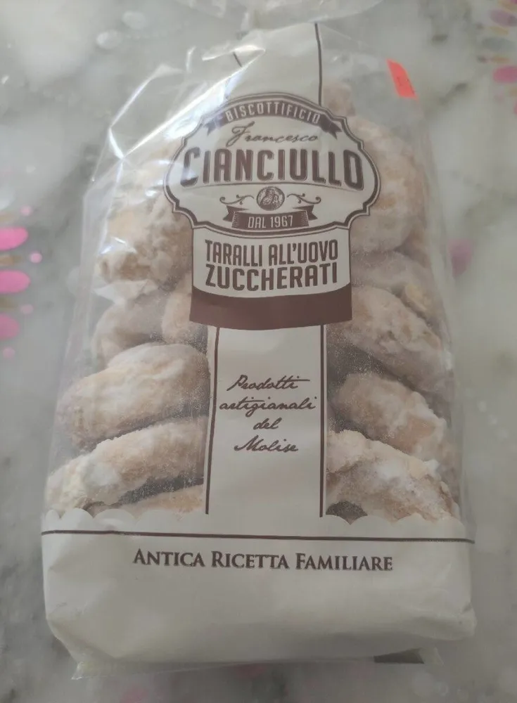 Taralli all'uovo zuccherati