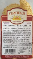 Panzerotti à la noisette