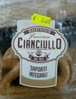 Biscotti saporiti integrali