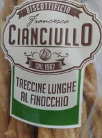 Treccine lunghe al finocchio