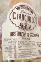bastoncini al sesamo