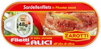 Filetti di alici all'olio di oliva in salsa piccante