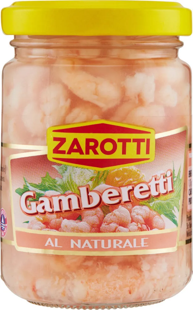 Gamberetti al naturale