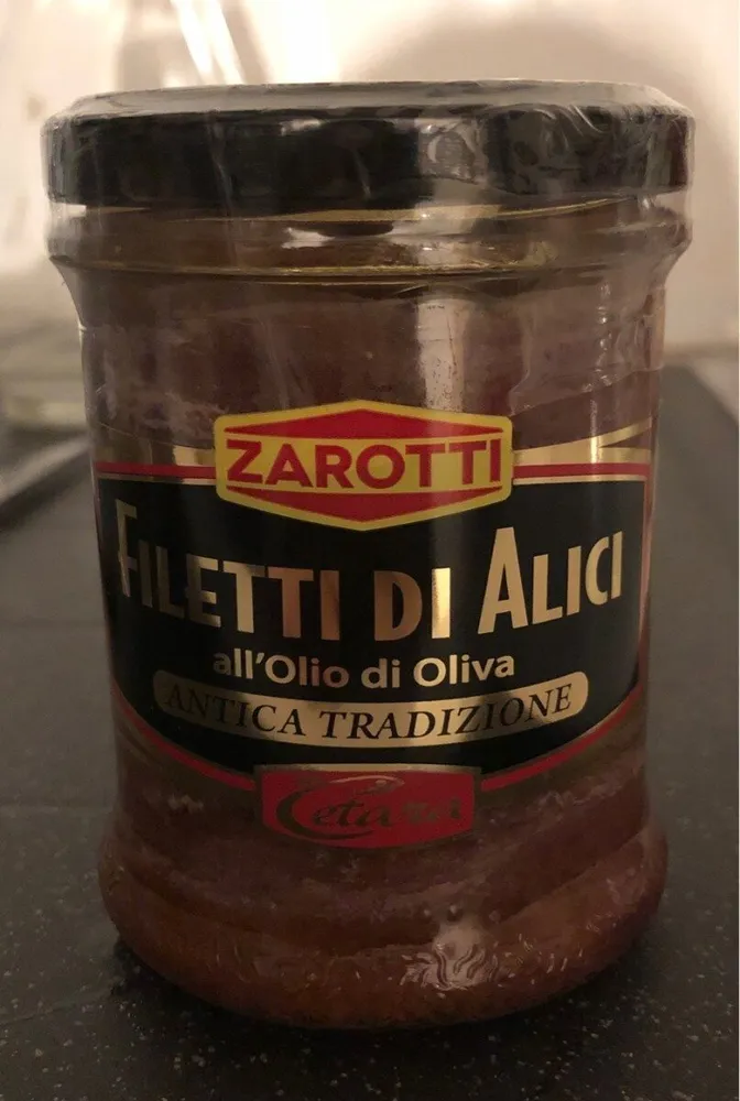 Filets d'anchois