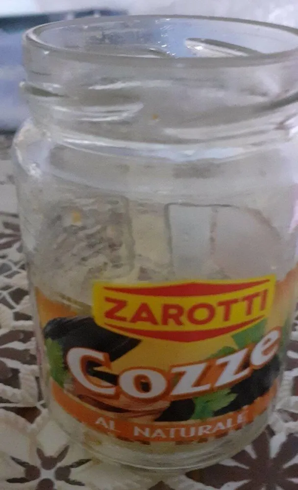 Cozze al naturale