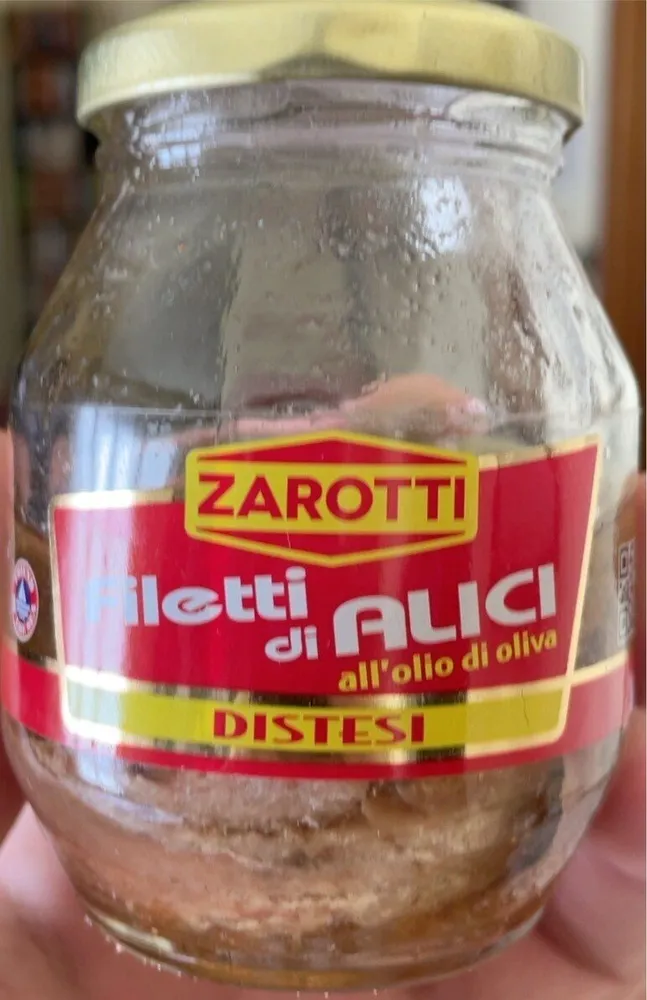 Filetti di Alici all’olio d’oliva