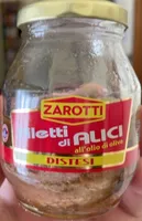 Filetti di Alici all’olio d’oliva