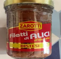 Filetti di alici all’olio di oliva