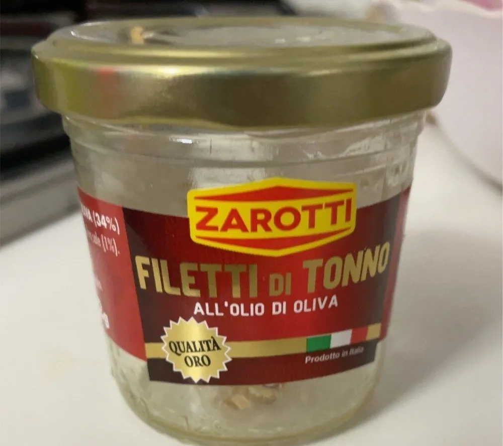 Filetti di tonno all’olio di oliva
