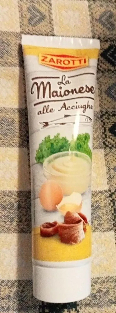 La maionese alle acciughe