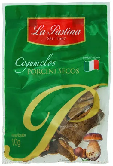 Cogumelo Funghi Porcini Seco La Pastina Gourmet Caixa 10g